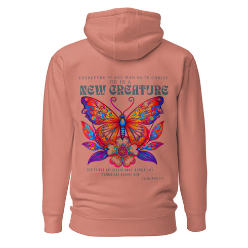 New Creature Premium Hoodie Christian Bible Verse T-Shirt